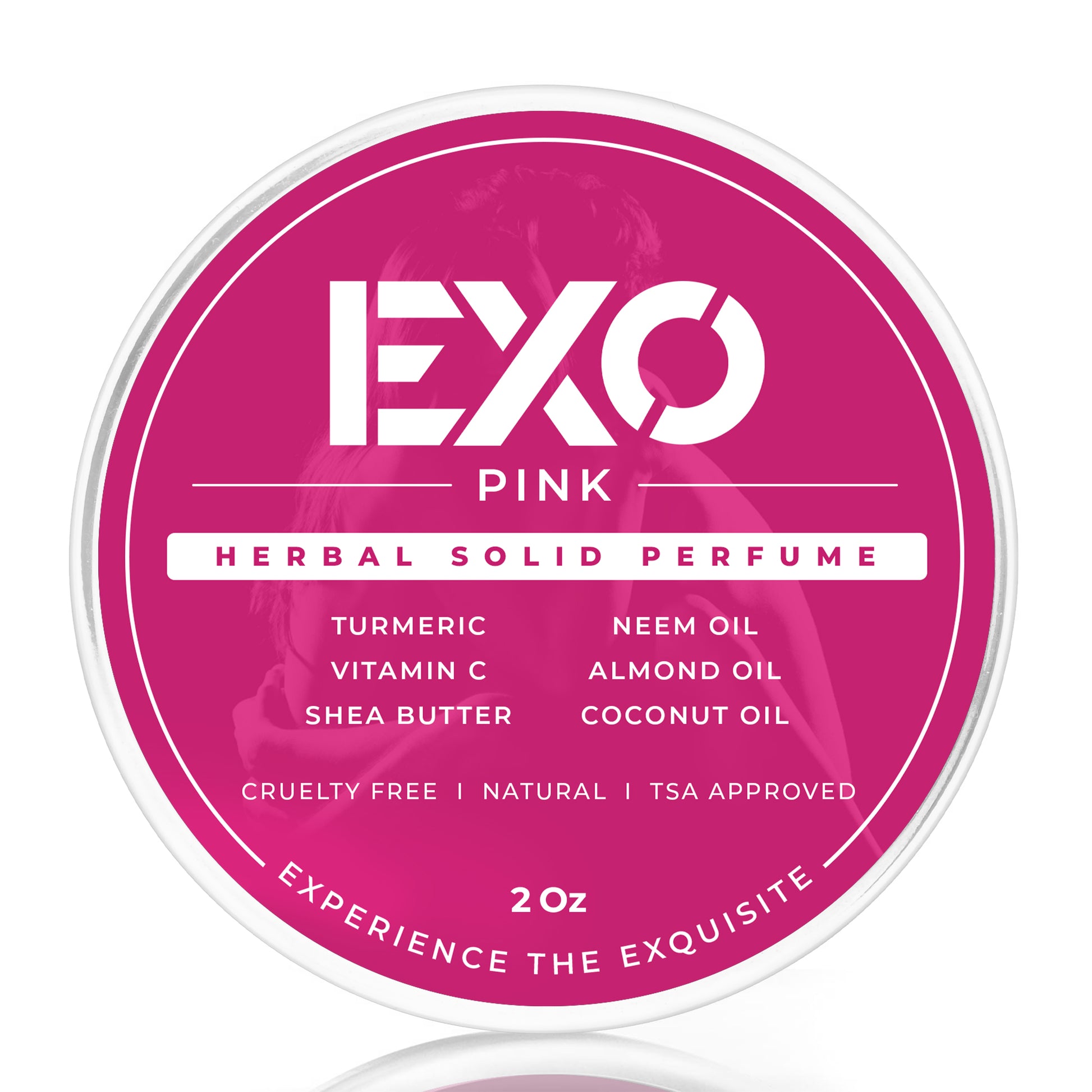 EXO Women's Bold Sensual Solid Perfume Fragrance, 2 oz